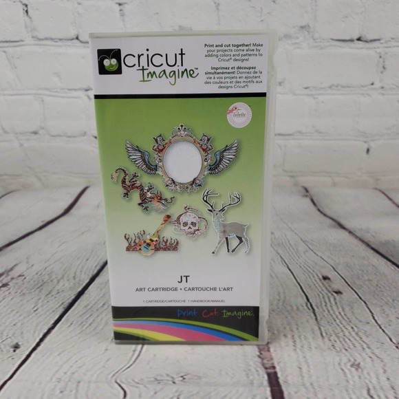 Cricut Imagine JT Art Cartridge, Images & Patterns #2000637, Preowned Complete - Picture 1 of 4